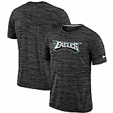 Men's Nike Philadelphia Eagles Black Velocity Performance T-Shirt,baseball caps,new era cap wholesale,wholesale hats